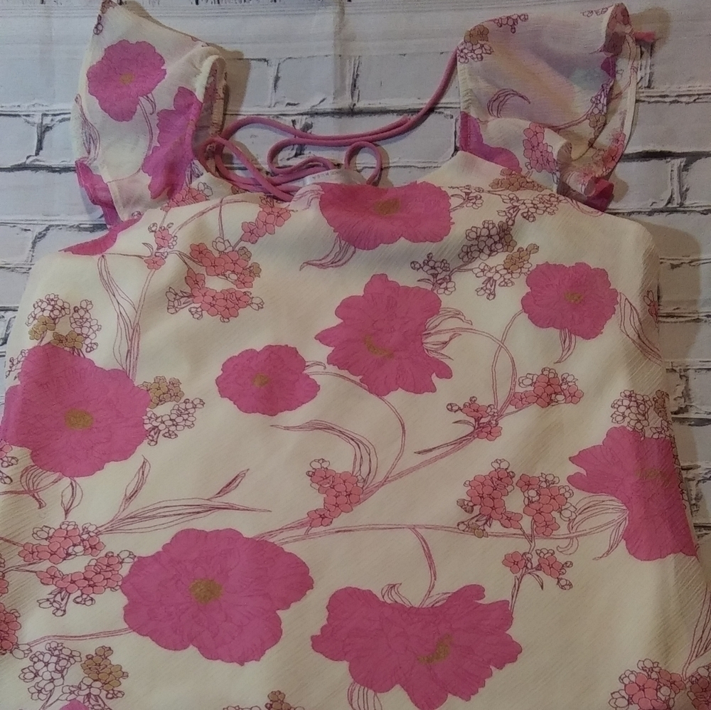 SSADA FASHION short sleve flowered casual … - Picture 6 of 11
